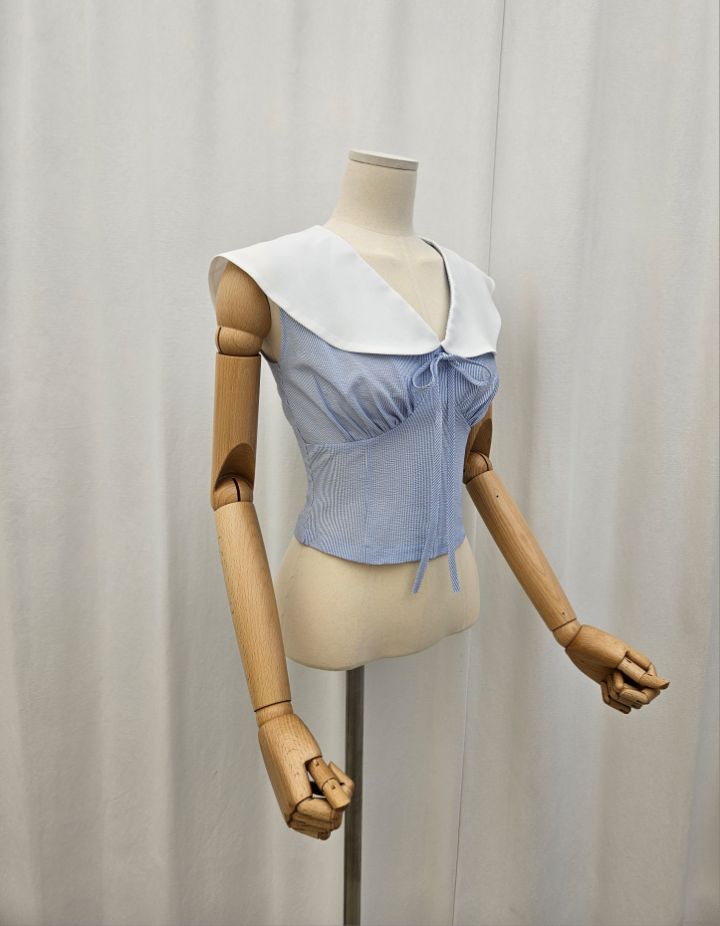 HIGH HEELS東大門實拍女裝新款推薦真品休閑26春夏襯衫蕾絲衫HIGH HEELS襯衫/蕾絲衫