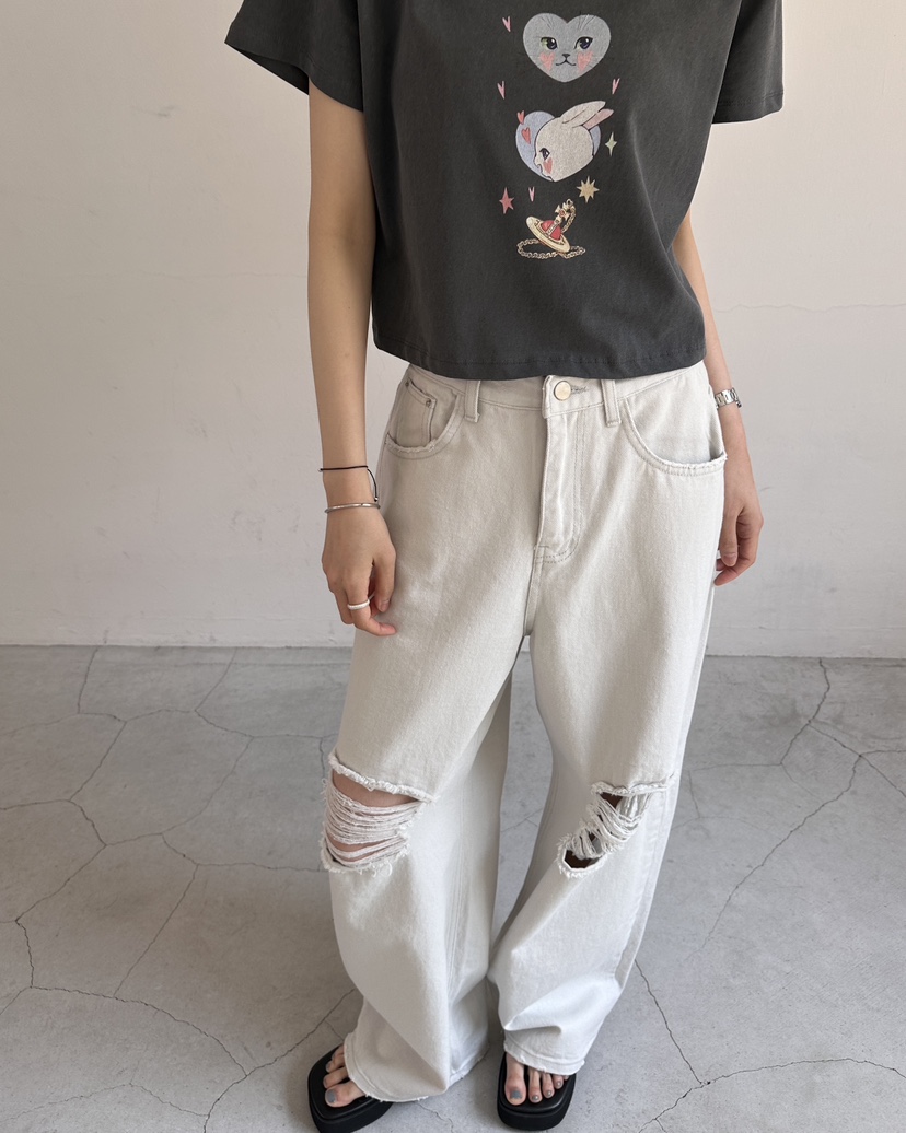 HOWDY/FACT THE NERD東大門代購女裝新款時尚真品休閑褲HOWDY/FACT THE NERD休閑褲