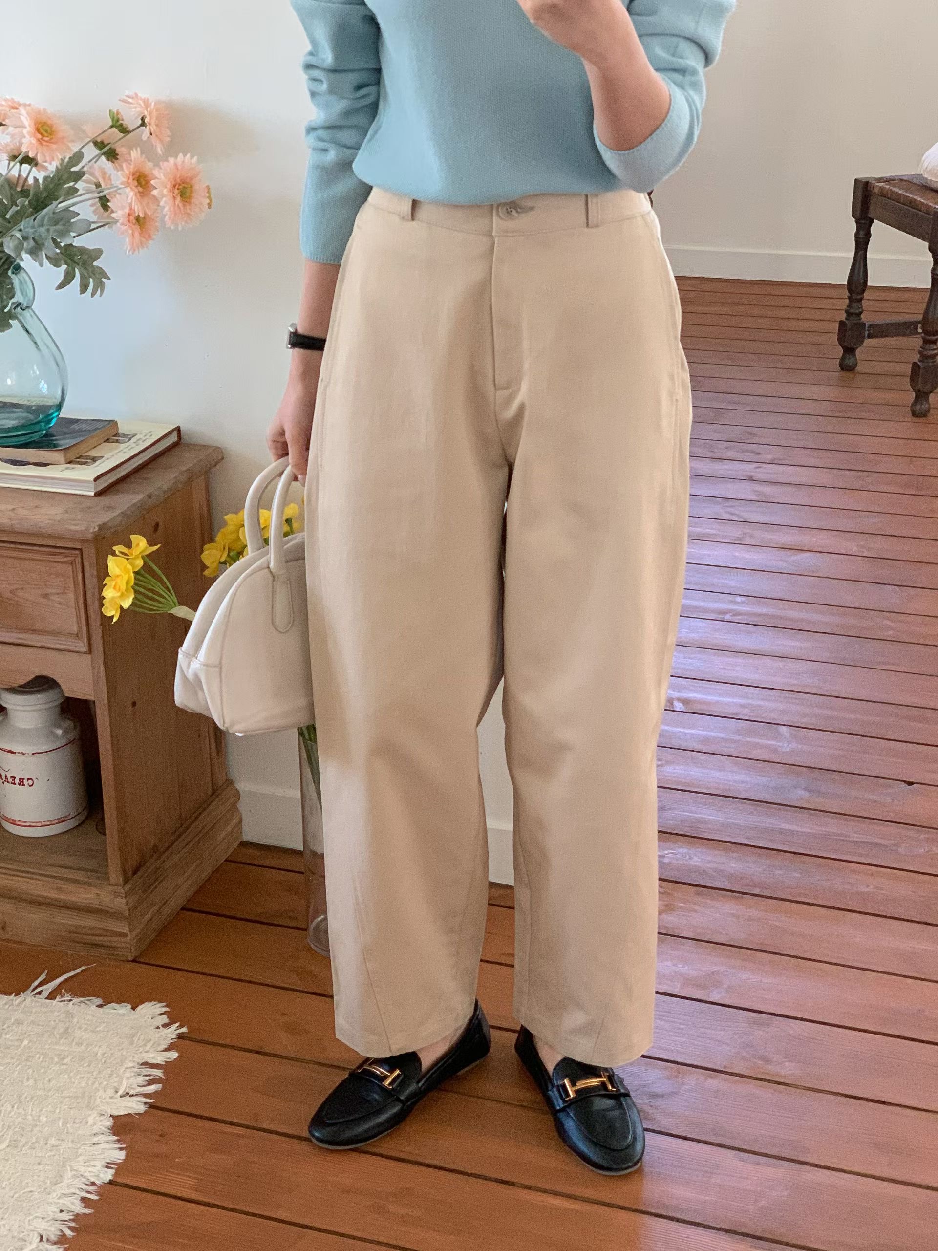 OTTO韓國直郵女裝新款推薦真品時尚休閑職業熱賣26春夏休閑褲OTTO休閑褲圖色1