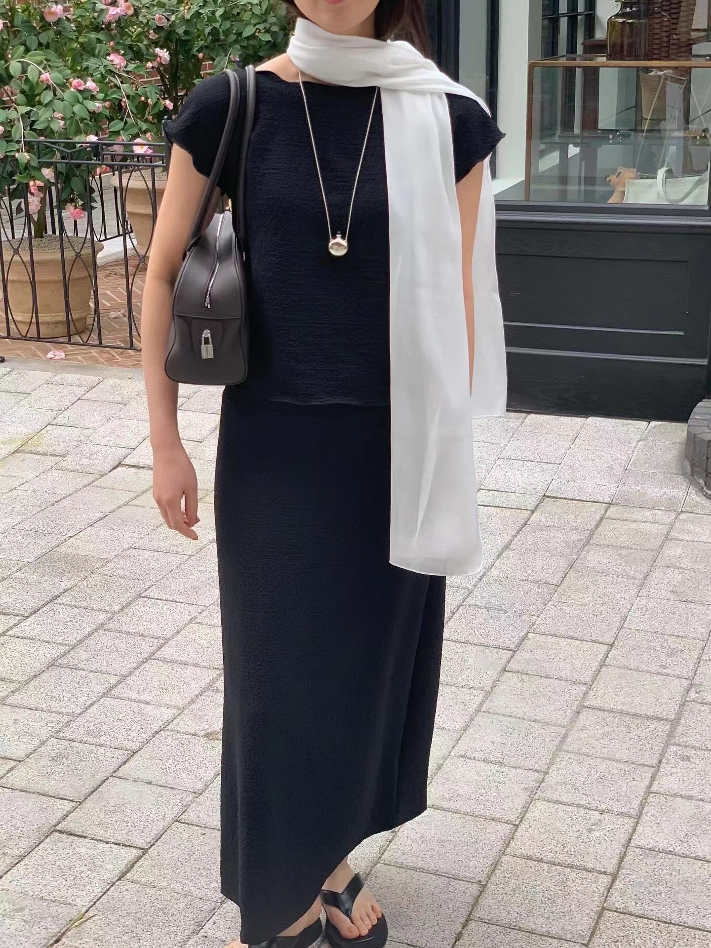 LONDON LACE-런던레이스-T韓國東大門代購女裝新款職業長裙LONDON LACE長裙圖色2