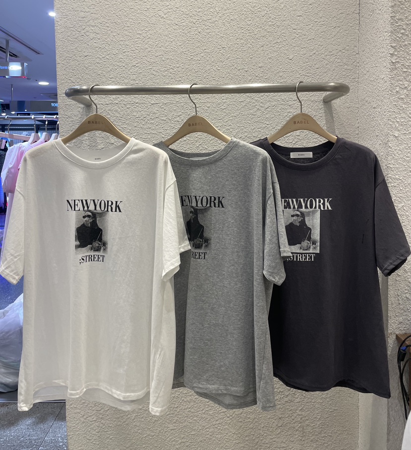 BABEL韓國直郵女士新款職業時尚26春夏休閑真品人氣推薦T恤BABELT恤