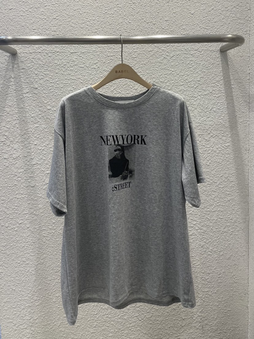 BABEL韓國直郵女士新款職業時尚26春夏休閑真品人氣推薦T恤BABELT恤圖色3