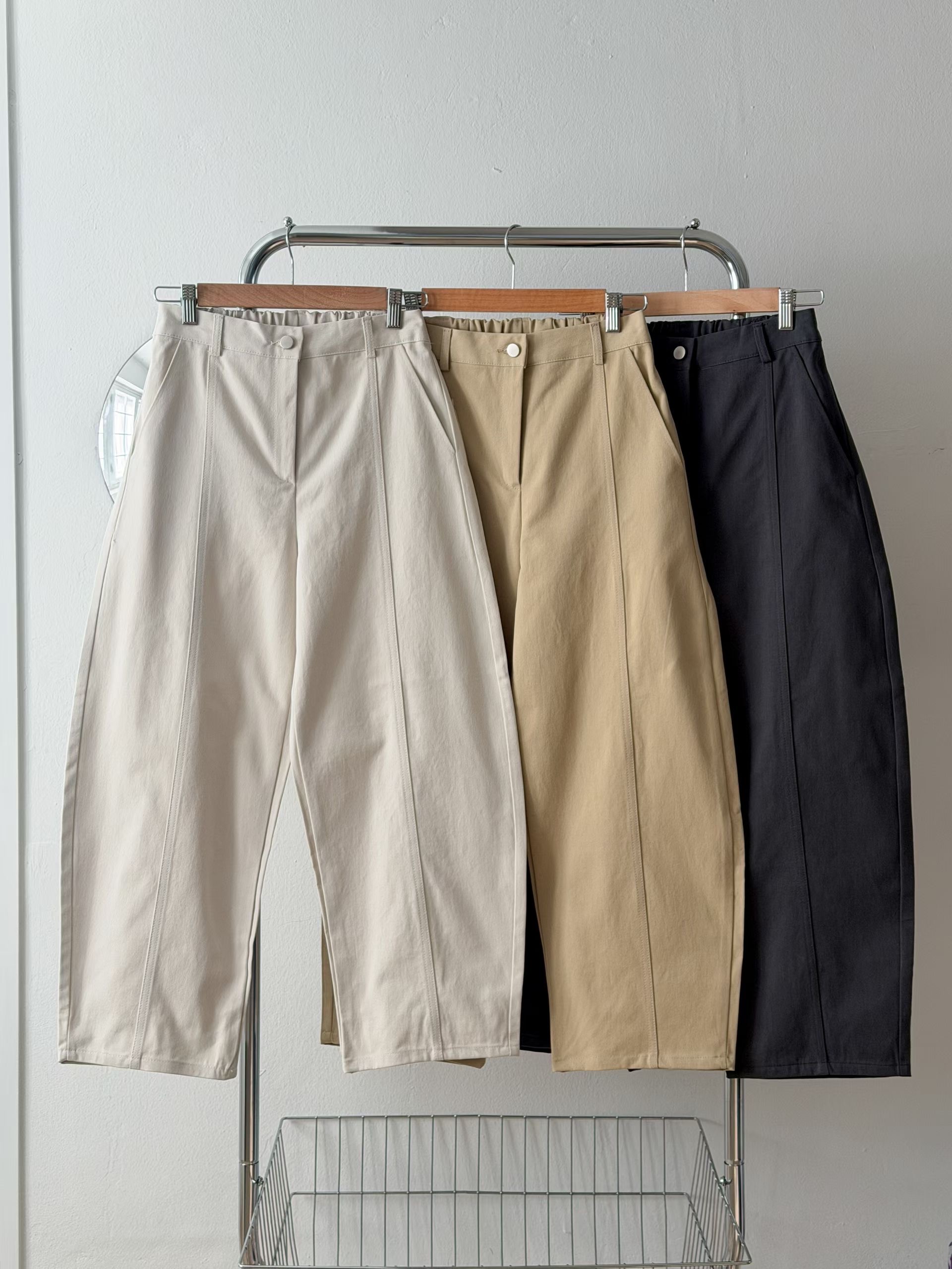 OTTO東大門直郵女裝新款職業真品推薦時尚26春夏人氣休閑褲OTTO休閑褲圖色3左三色