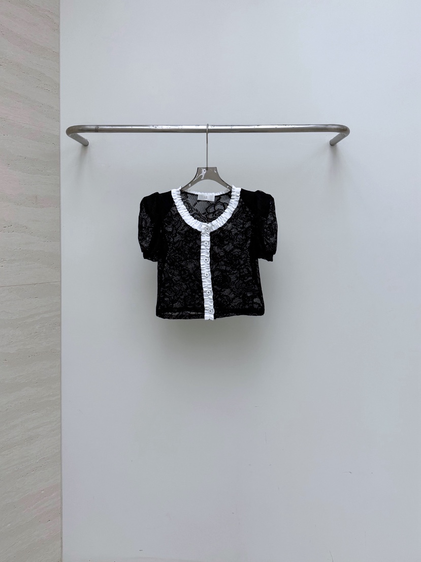 AB東大門代購女裝新款真品熱賣休閑職業人氣襯衫蕾絲衫開衫AB襯衫/蕾絲衫圖色2