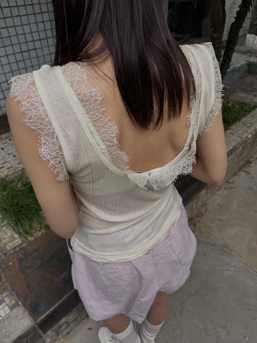 FRANC—L韓國東大門直郵女裝新款推薦職業人氣休閑吊帶背心FRANC吊帶/背心