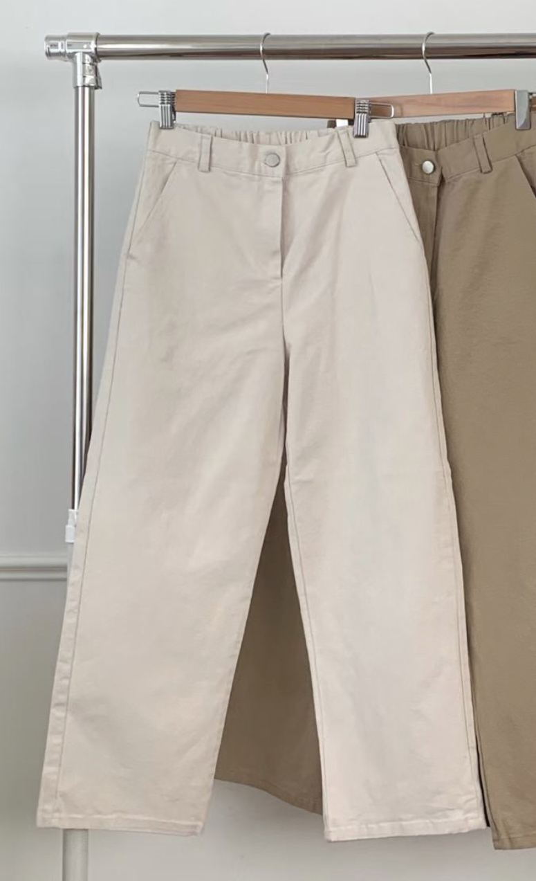 OTTO東大門代購女士新款推薦26春夏人氣真品職業休閑褲棉OTTO休閑褲圖色1