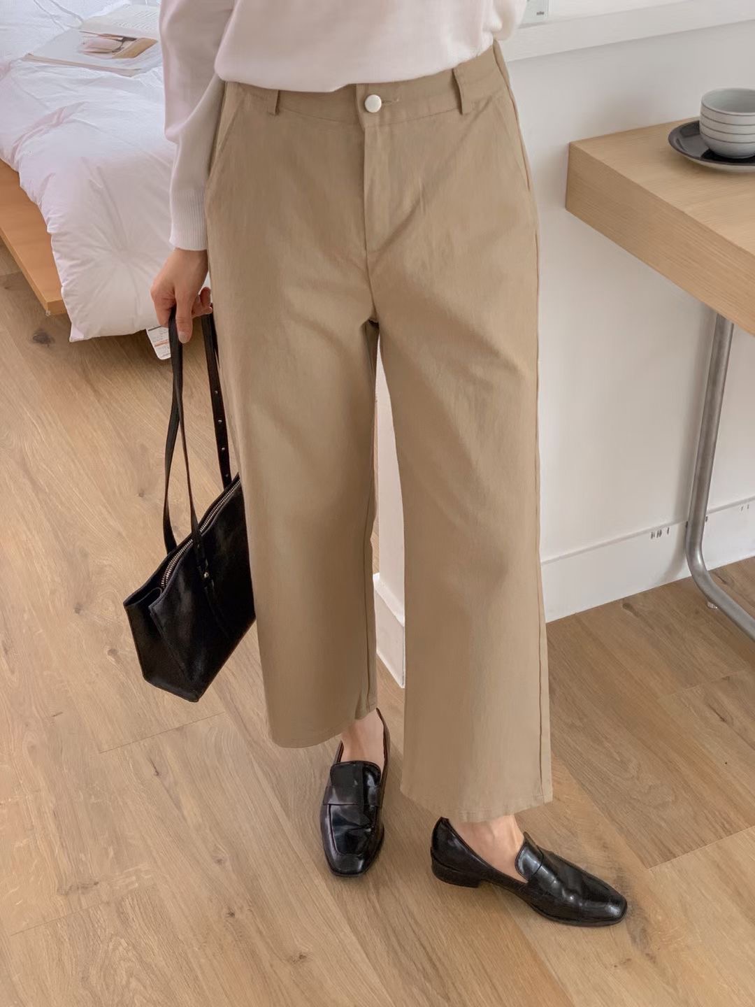 OTTO東大門代購女士新款推薦26春夏人氣真品職業休閑褲棉OTTO休閑褲圖色2