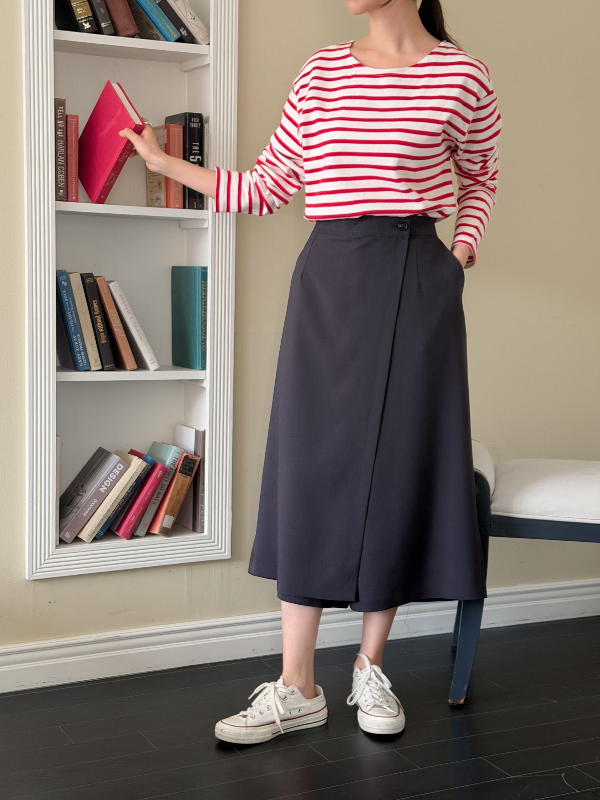 OTTO韓國代購女士新款26春夏人氣真品職業時尚推薦休閑裙褲OTTO裙褲