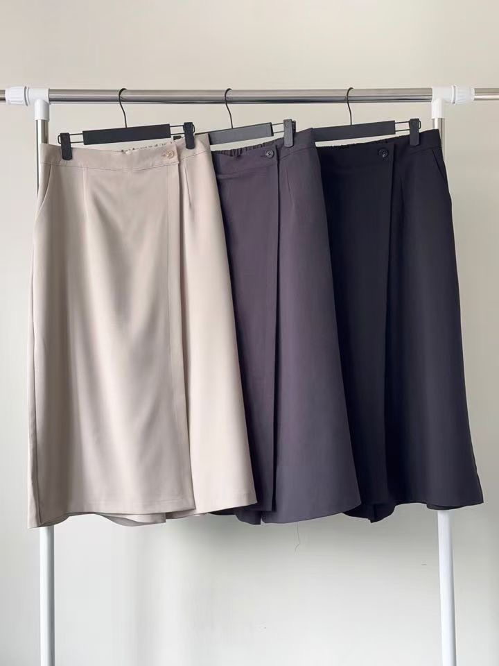 OTTO韓國代購女士新款26春夏人氣真品職業時尚推薦休閑裙褲OTTO裙褲圖色3左三色