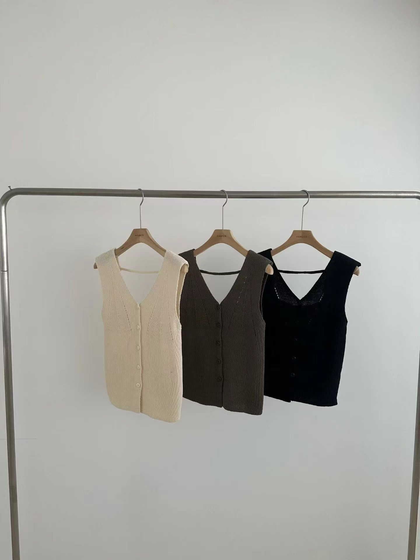 HANDER韓國代購女裝新品人氣熱賣推薦26春夏馬甲不含內搭HANDER馬甲