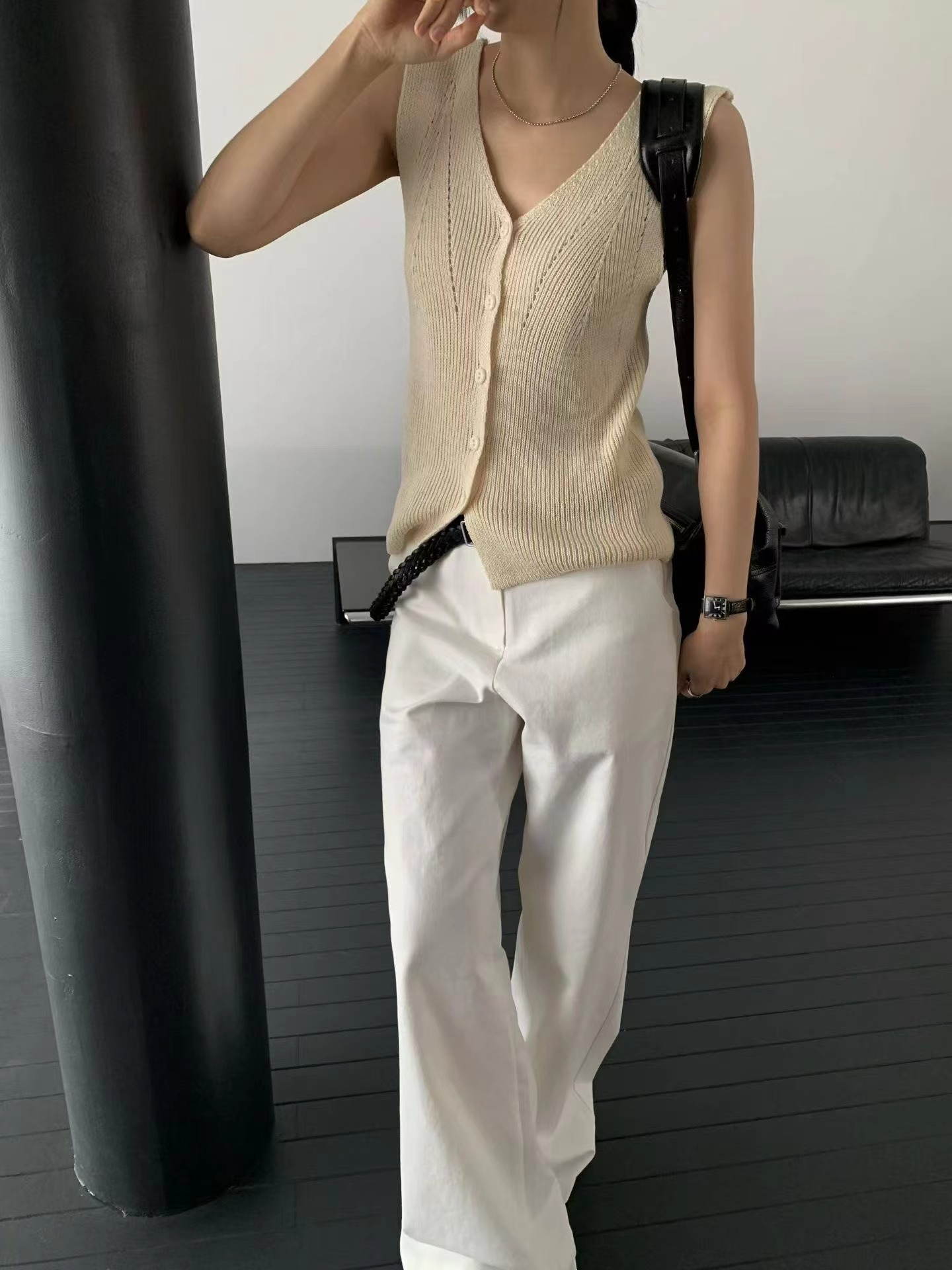 HANDER韓國代購女裝新品人氣熱賣推薦26春夏馬甲不含內搭HANDER馬甲