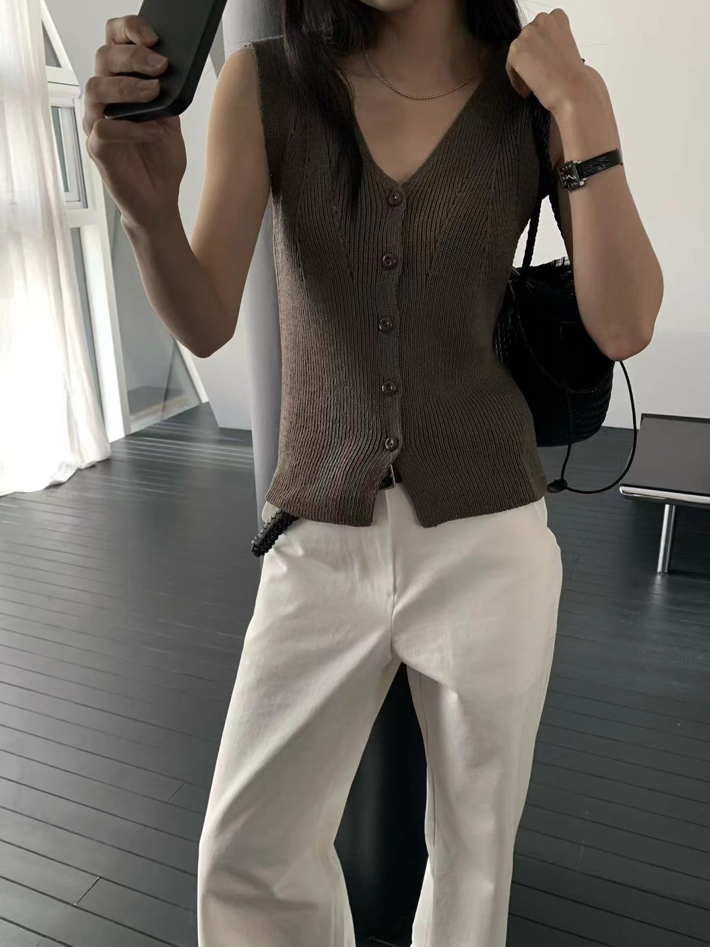 HANDER韓國代購女裝新品人氣熱賣推薦26春夏馬甲不含內搭HANDER馬甲