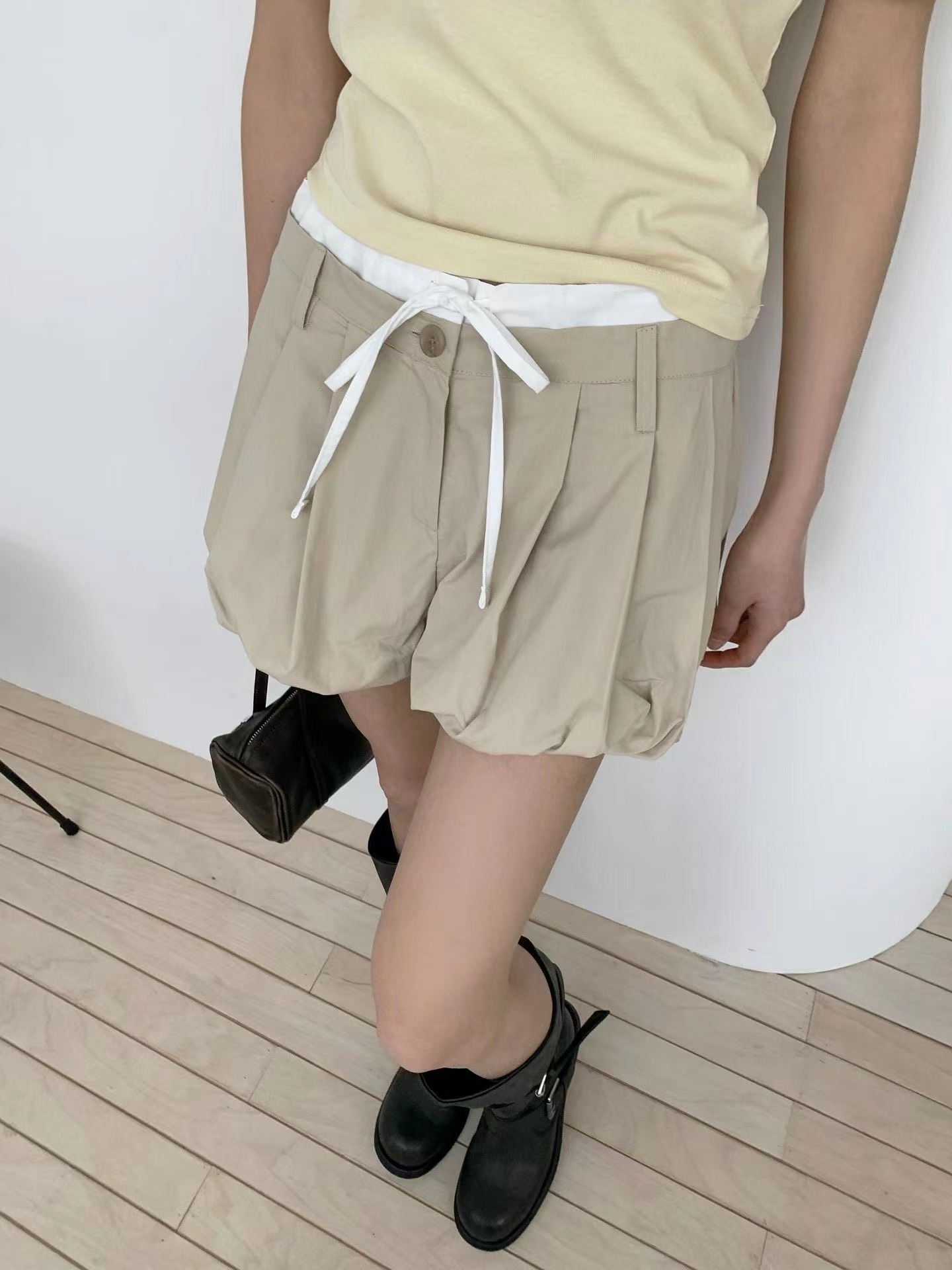 JUNO韓國直郵女裝新款時尚休閑熱賣真品推薦職業人氣短褲JUNO短褲圖色1