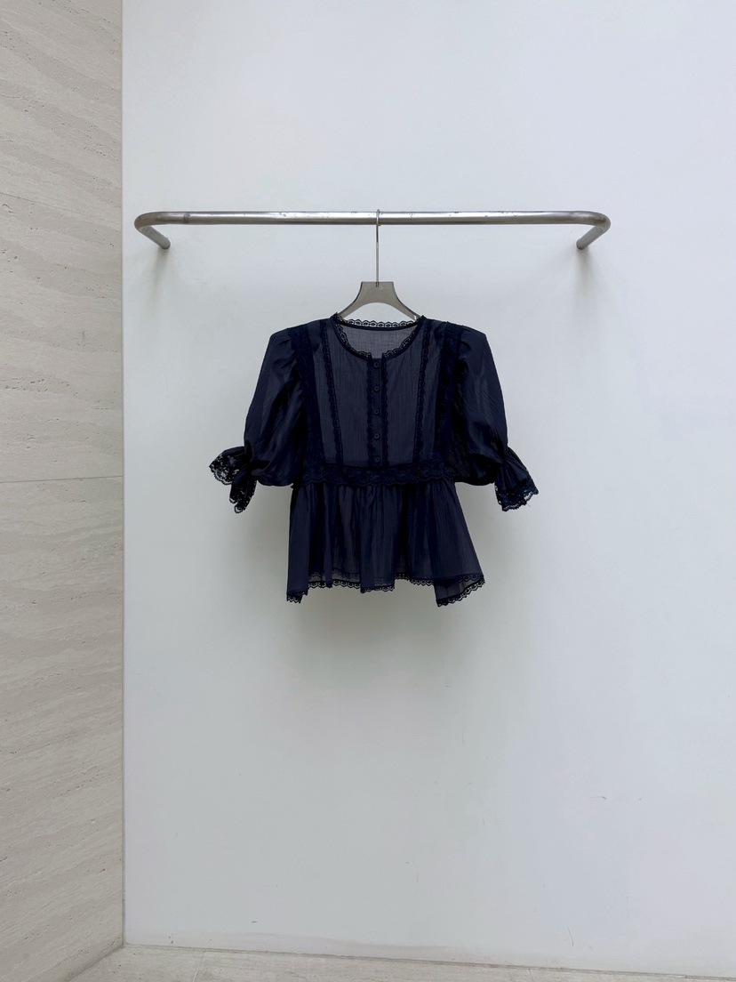 AB韓國代購女士新品推薦休閑熱賣26春夏真品時尚襯衫蕾絲衫AB襯衫/蕾絲衫圖色3