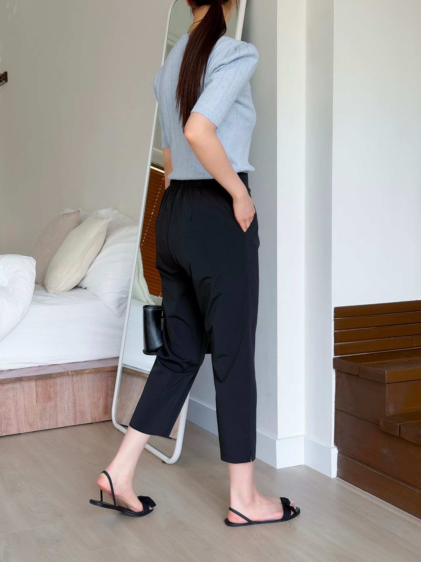 OTTO韓國直郵女裝新品職業26春夏人氣推薦時尚休閑休閑褲OTTO休閑褲