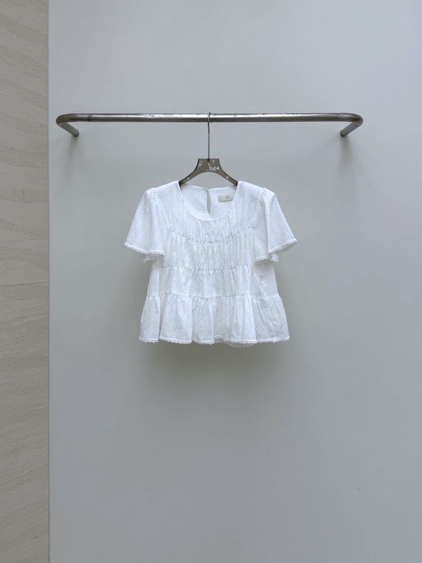 AB東大門直郵女裝新款人氣推薦熱賣時尚休閑襯衫蕾絲衫花朵AB襯衫/蕾絲衫圖色2