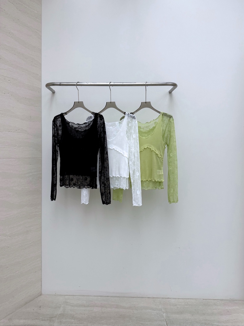 AB東大門代購女士新品休閑熱賣職業襯衫蕾絲衫假兩件套裝AB襯衫/蕾絲衫