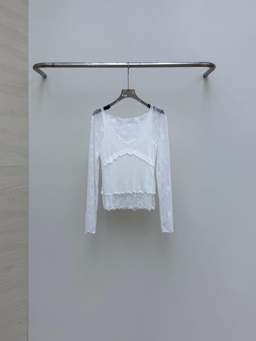 AB東大門代購女士新品休閑熱賣職業襯衫蕾絲衫假兩件套裝AB襯衫/蕾絲衫