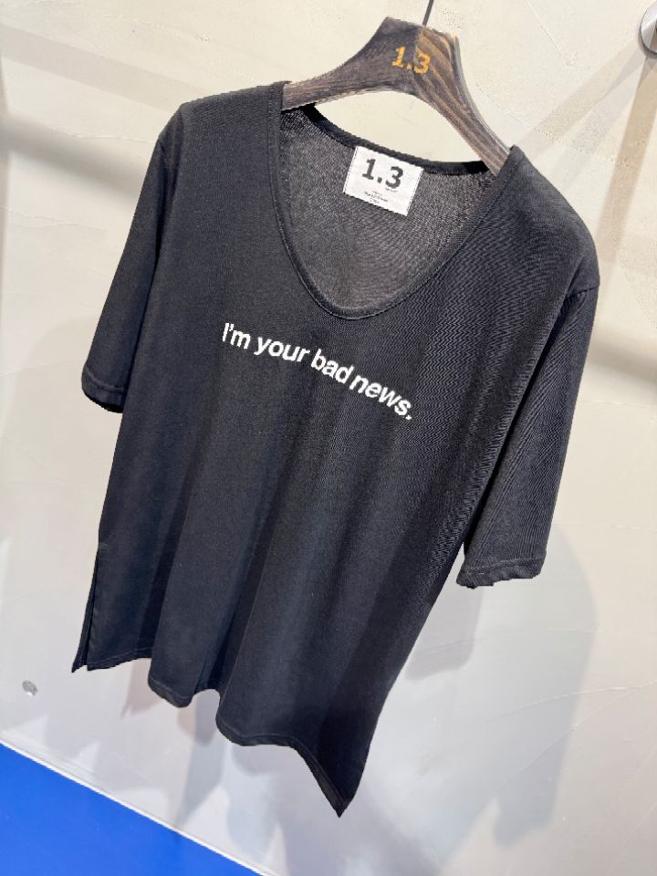 1.3韓國直郵女士新品時尚休閑真品人氣26春夏熱賣職業T恤1.3T恤