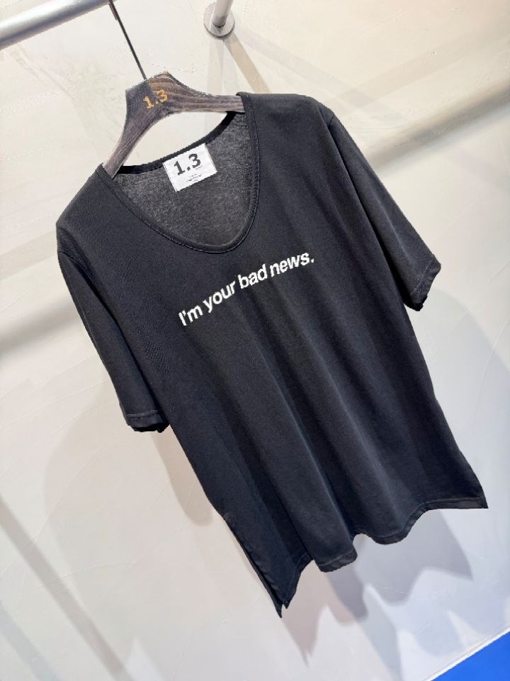 1.3韓國直郵女士新品時尚休閑真品人氣26春夏熱賣職業T恤1.3T恤