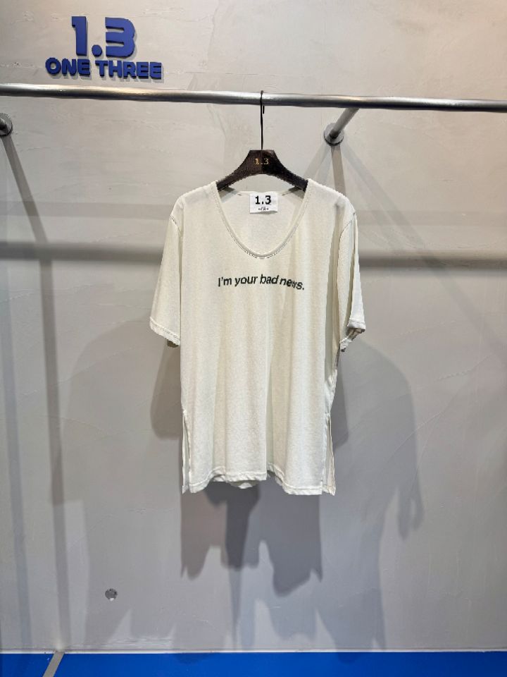 1.3韓國直郵女士新品時尚休閑真品人氣26春夏熱賣職業T恤1.3T恤圖色1