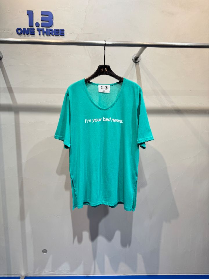 1.3韓國直郵女士新品時尚休閑真品人氣26春夏熱賣職業T恤1.3T恤圖色4