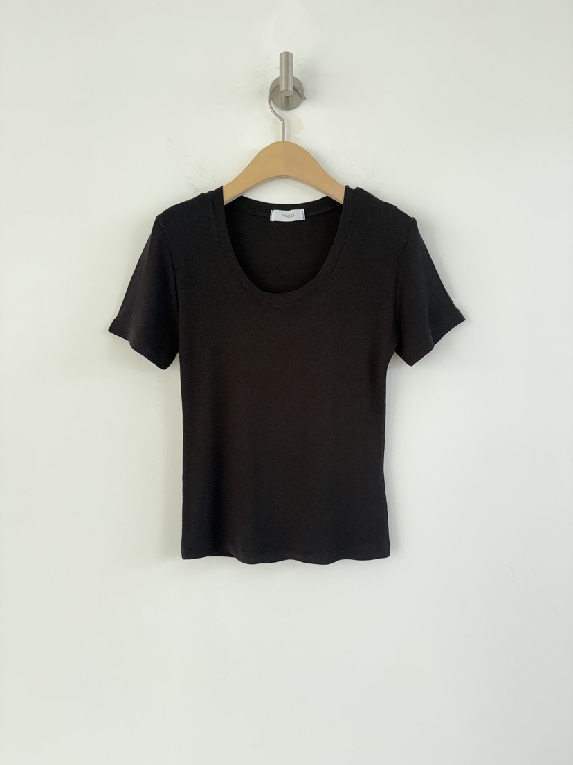 YIKHO STYLE東大門代購女裝新款人氣熱賣26春夏時尚推薦T恤YIKHO STYLET恤圖色3