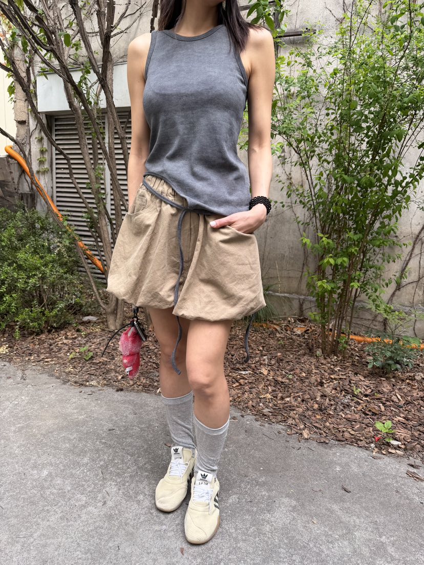 FRANC—L韓國直郵女裝新品26春夏人氣職業時尚熱賣休閑短褲FRANC短褲