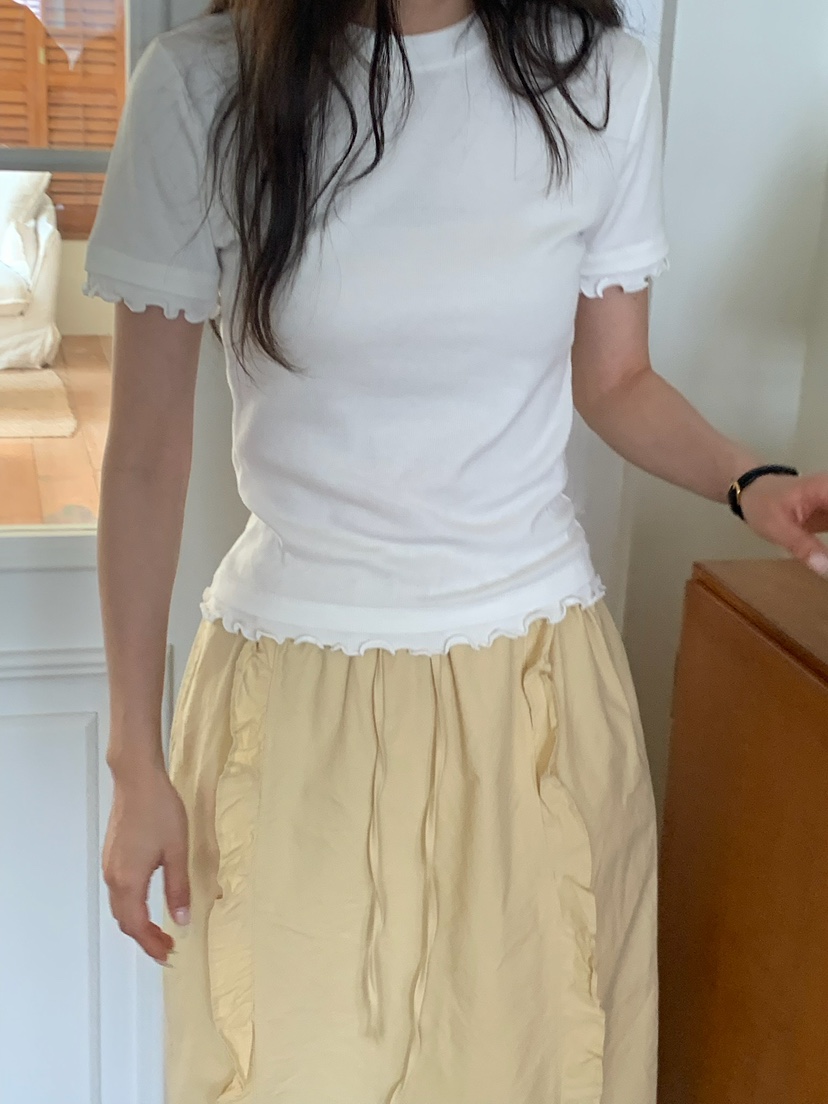 BLEECKER東大門代購女裝新品人氣職業時尚推薦真品T恤羅紋BLEECKERT恤