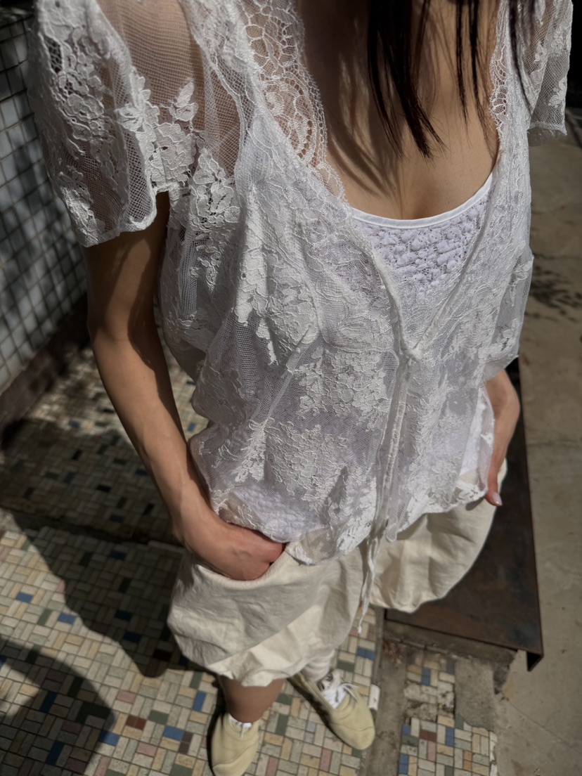 FRANC—L韓國直郵女士新款推薦熱賣職業真品時尚襯衫蕾絲衫FRANC襯衫/蕾絲衫