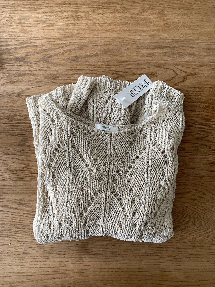 BLEECKER東大門直郵女士新品26春夏職業熱賣推薦休閑針織衫BLEECKER針織衫