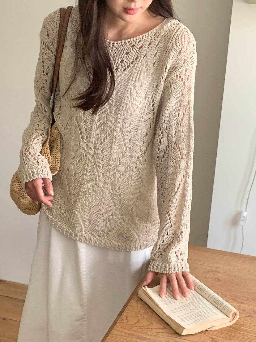 BLEECKER東大門直郵女士新品26春夏職業熱賣推薦休閑針織衫BLEECKER針織衫