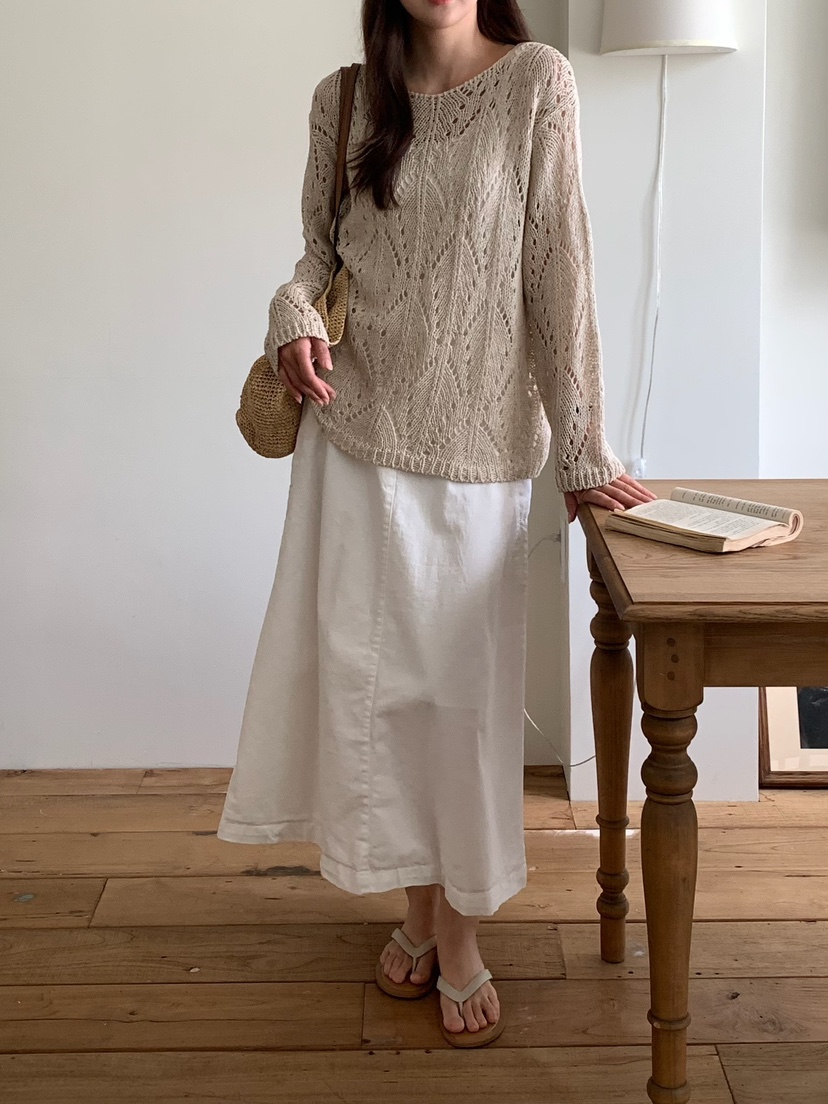 BLEECKER東大門直郵女士新品26春夏職業熱賣推薦休閑針織衫BLEECKER針織衫