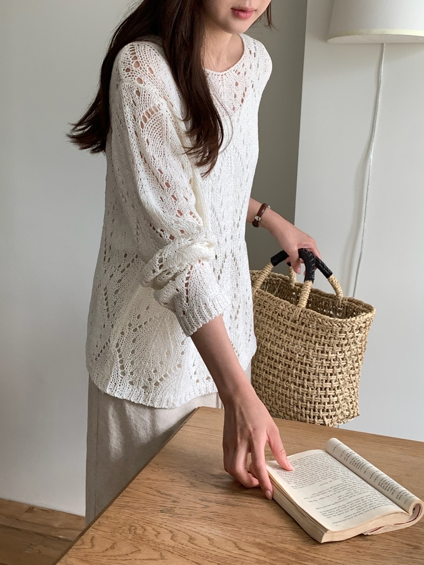 BLEECKER東大門直郵女士新品26春夏職業熱賣推薦休閑針織衫BLEECKER針織衫