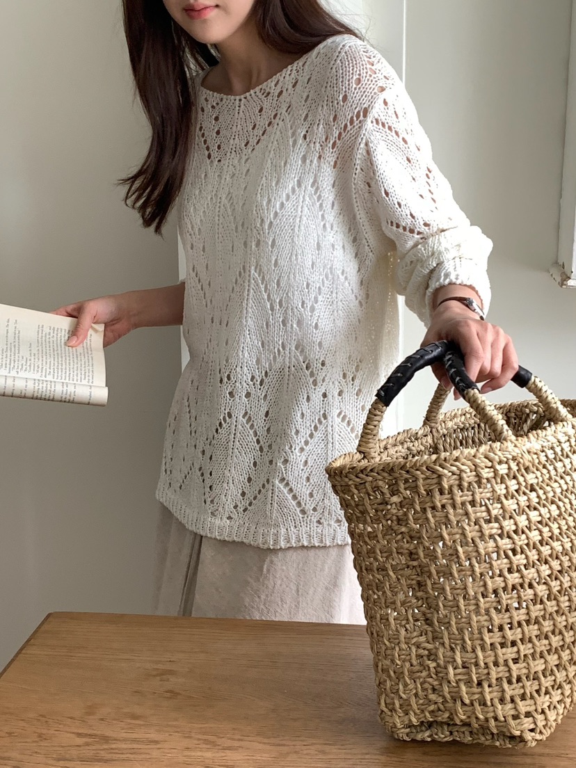 BLEECKER東大門直郵女士新品26春夏職業熱賣推薦休閑針織衫BLEECKER針織衫