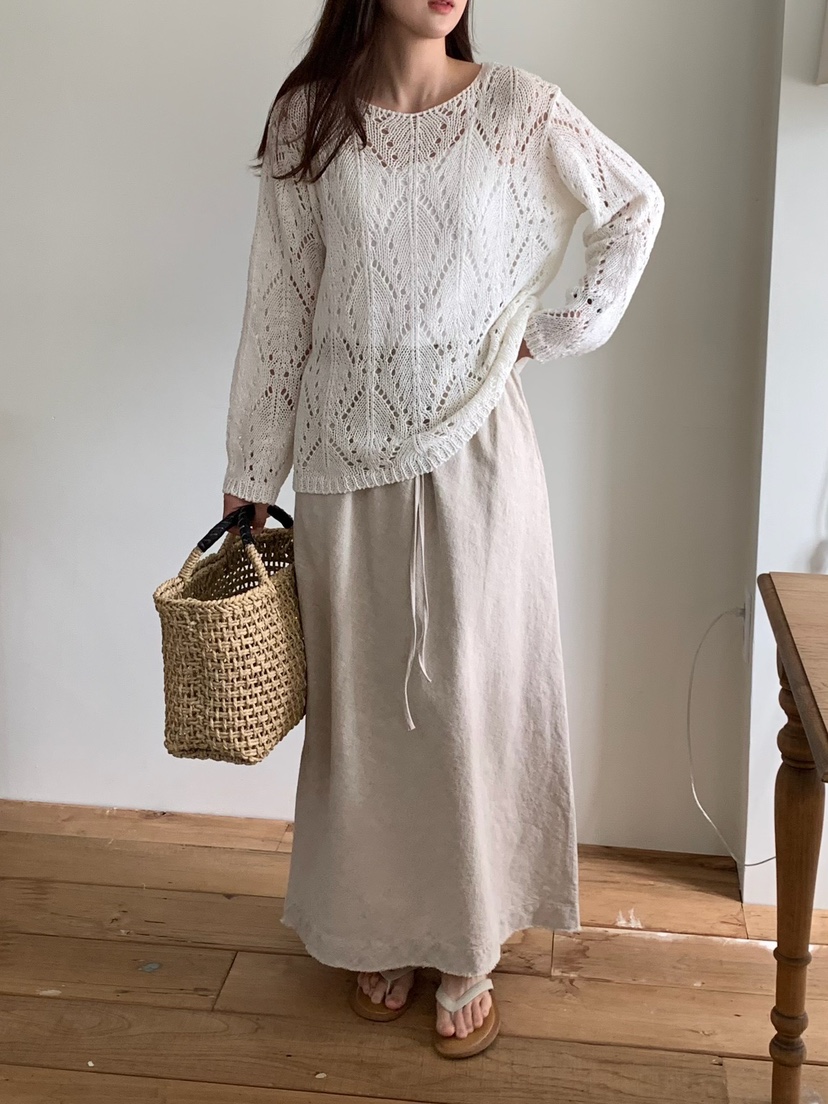 BLEECKER東大門直郵女士新品26春夏職業熱賣推薦休閑針織衫BLEECKER針織衫