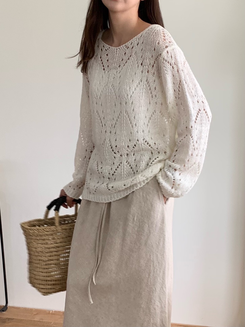 BLEECKER東大門直郵女士新品26春夏職業熱賣推薦休閑針織衫BLEECKER針織衫