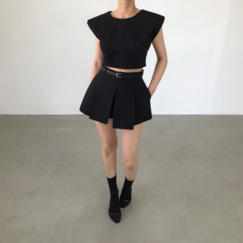 2TWO MOON韓國東大門代購女士新品時尚推薦人氣吊帶背心2TWO MOON吊帶/背心