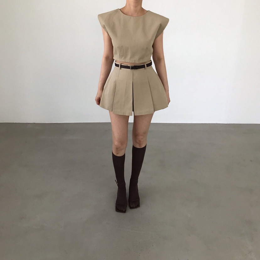 2TWO MOON韓國東大門代購女士新品時尚推薦人氣吊帶背心2TWO MOON吊帶/背心