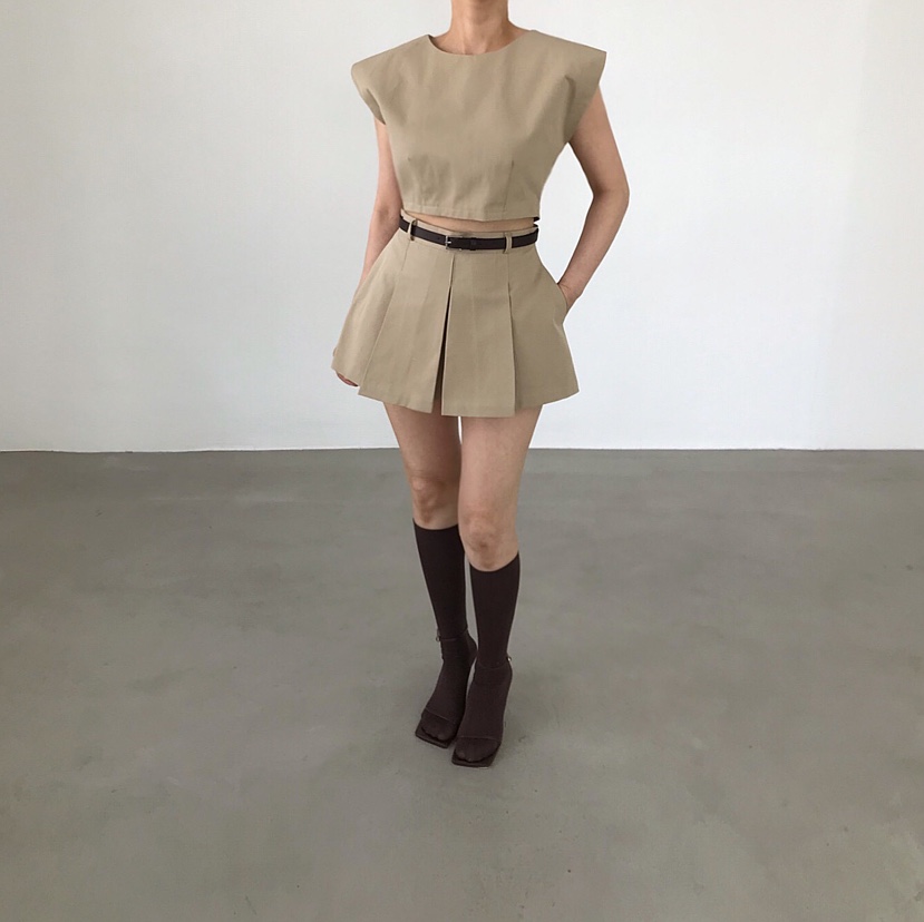 2TWO MOON韓國東大門代購女士新品時尚推薦人氣吊帶背心2TWO MOON吊帶/背心