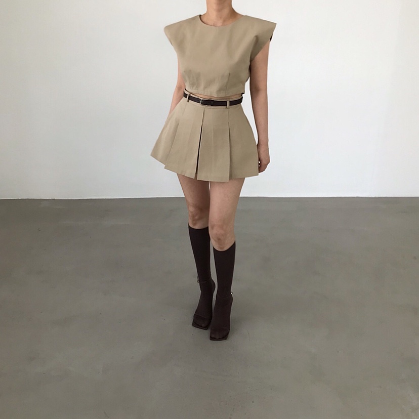 2TWO MOON韓國東大門代購女士新品時尚推薦人氣吊帶背心2TWO MOON吊帶/背心圖色2