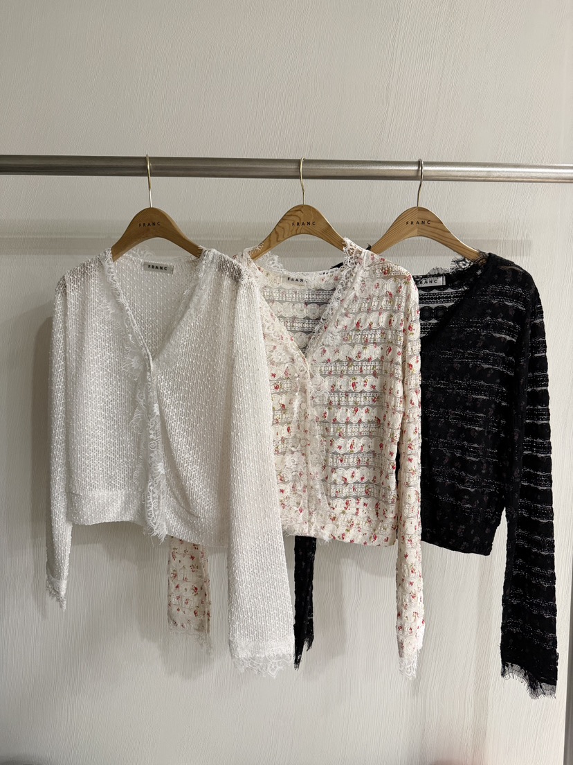 FRANC—L東大門代購女裝新品人氣推薦職業真品襯衫蕾絲衫FRANC襯衫/蕾絲衫