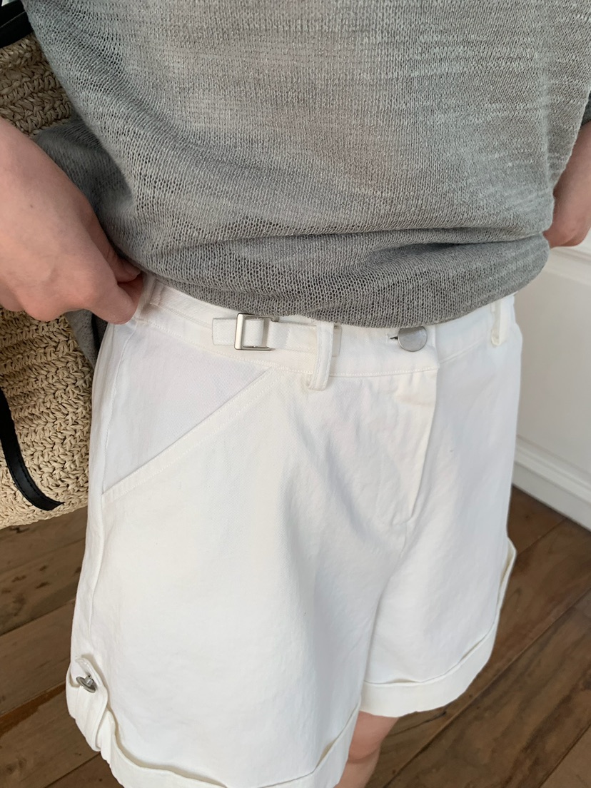 BLEECKER韓國直郵女士新款時尚休閑真品26春夏人氣熱賣短褲BLEECKER短褲