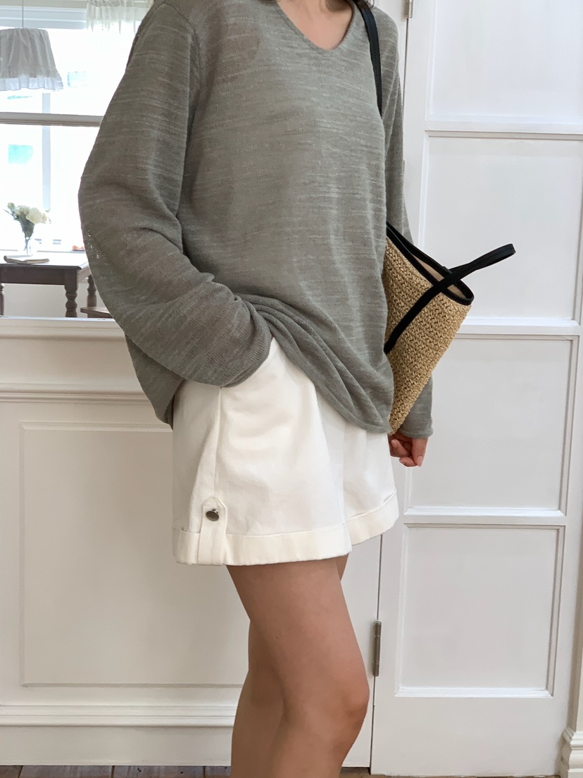 BLEECKER韓國直郵女士新款時尚休閑真品26春夏人氣熱賣短褲BLEECKER短褲