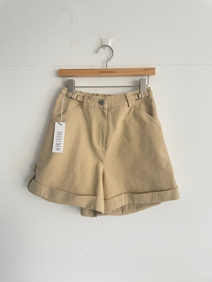BLEECKER韓國直郵女士新款時尚休閑真品26春夏人氣熱賣短褲BLEECKER短褲圖色1