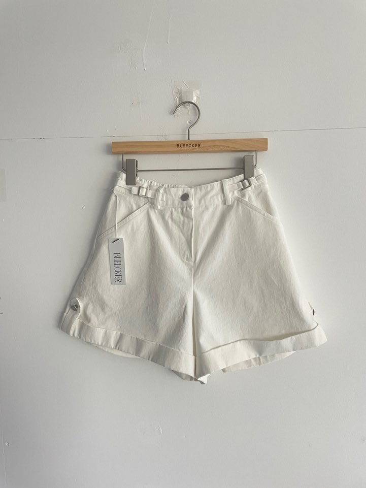 BLEECKER韓國直郵女士新款時尚休閑真品26春夏人氣熱賣短褲BLEECKER短褲圖色2