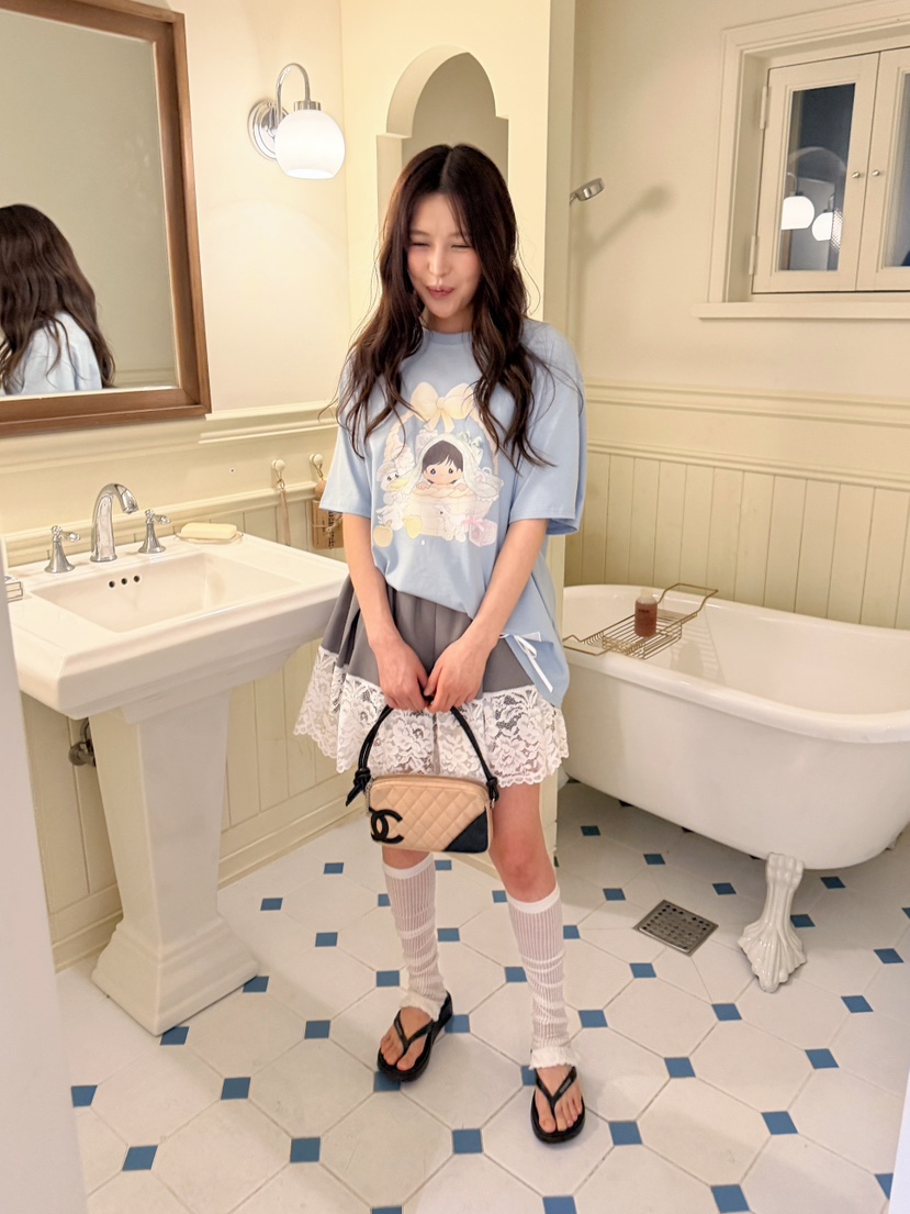 BOUTIQUE-L東大門代購女裝新品推薦真品職業26春夏人氣T恤BOUTIQUE-LT恤