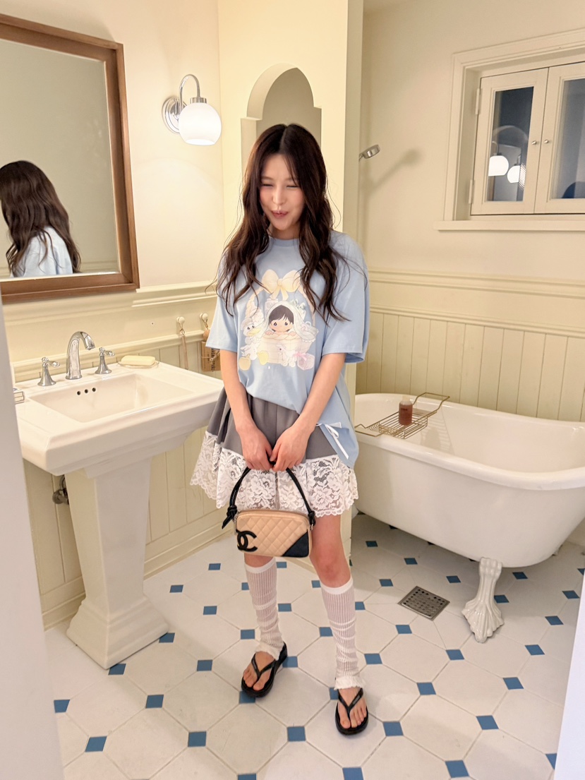 BOUTIQUE-L東大門代購女裝新品推薦真品職業26春夏人氣T恤BOUTIQUE-LT恤