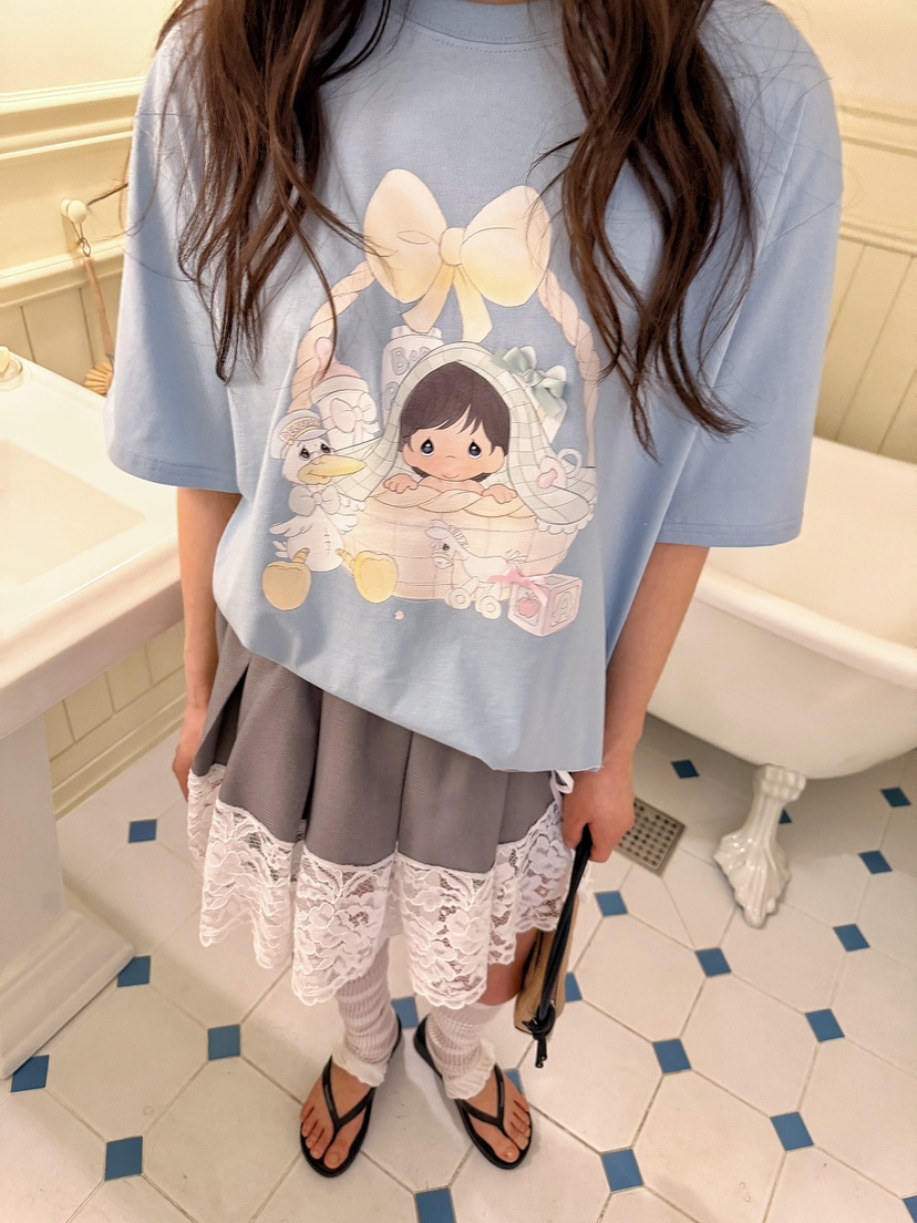 BOUTIQUE-L東大門代購女裝新品推薦真品職業26春夏人氣T恤BOUTIQUE-LT恤