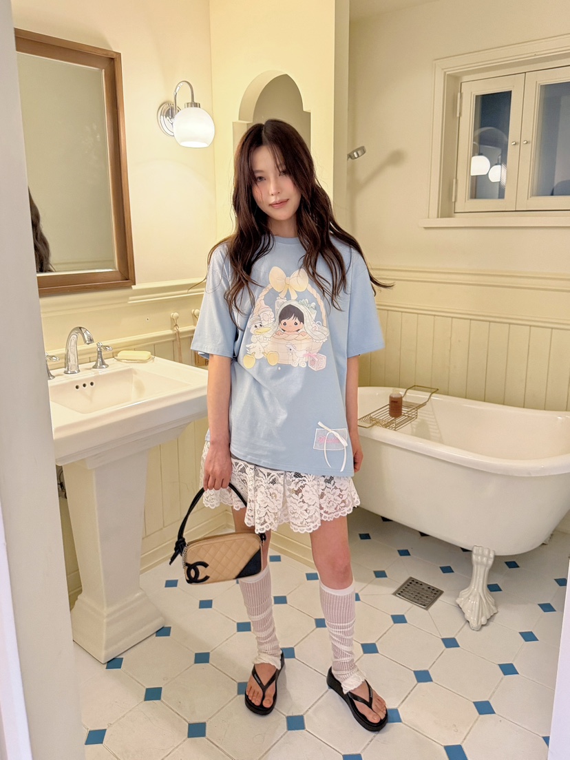 BOUTIQUE-L東大門代購女裝新品推薦真品職業26春夏人氣T恤BOUTIQUE-LT恤